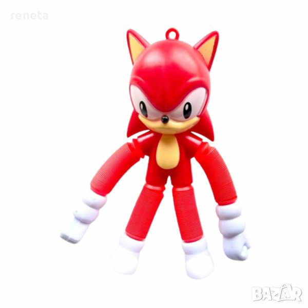 Играчка Sonic, Соник, Интерактивна, Червена, Пластмасова, снимка 1