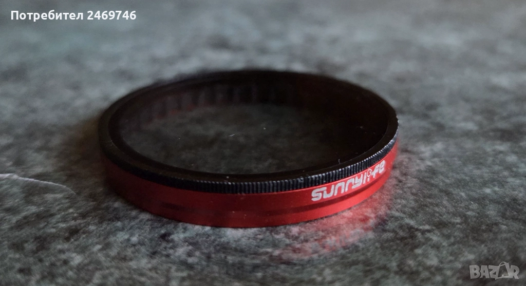 CPL (поляризиращ) филтър Sunnylife за камера DJI Osmo Action 5 Pro, снимка 1