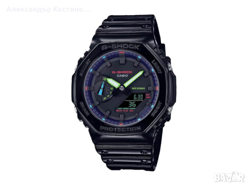 Мъжки часовник Casio G-Shock RGB Series GA-2100RGB-1AER, снимка 1