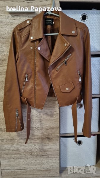 Секси кожено яке от изкуствена кожа, снимка 1
