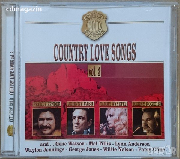 Компакт дискове CD Country Love Songs, снимка 1