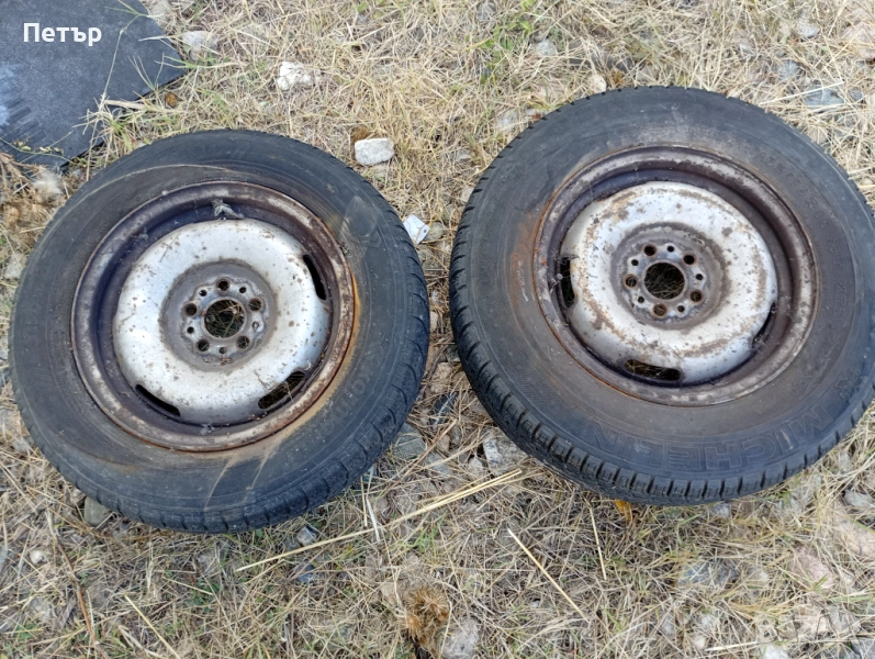 2 броя железни джанти 14ски ситроен джъмпи Пежо експерт Фиат скудо 1996-2006г, снимка 1