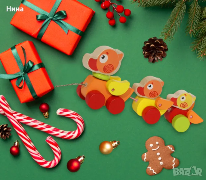 Луксозна играчка за теглене JAMARA патета, снимка 1