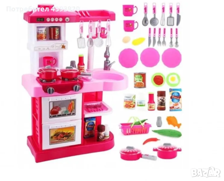Детска кухня с 28 аксесоара , снимка 1