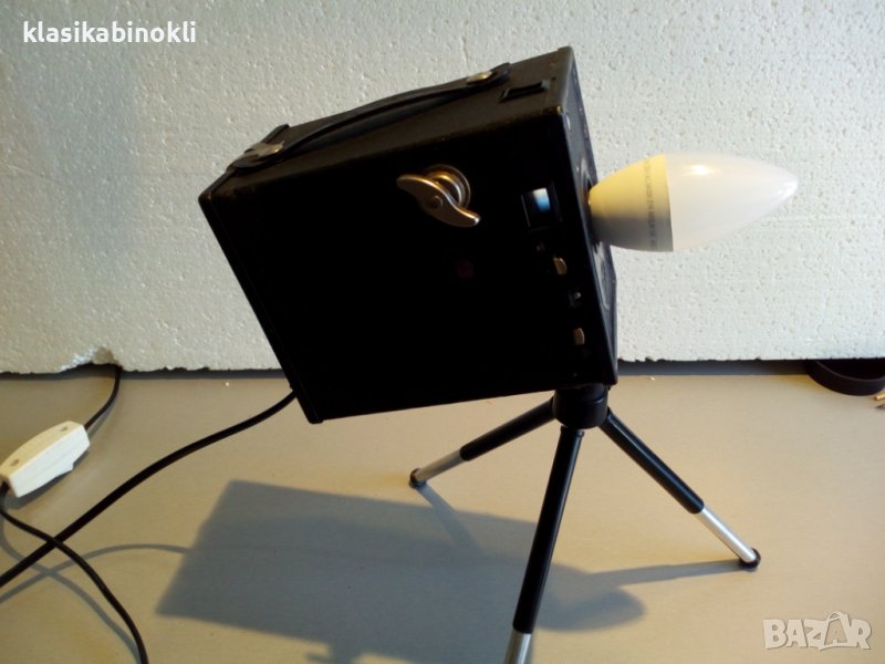 Ретро Настолна Лампа--от Стар фотоапарат АГФА, снимка 1