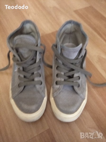 Детски кецове естествена кожа , снимка 1