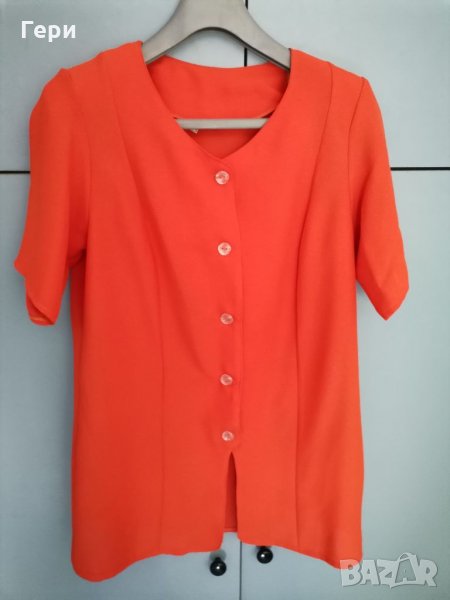Оранжево лятно сако, снимка 1