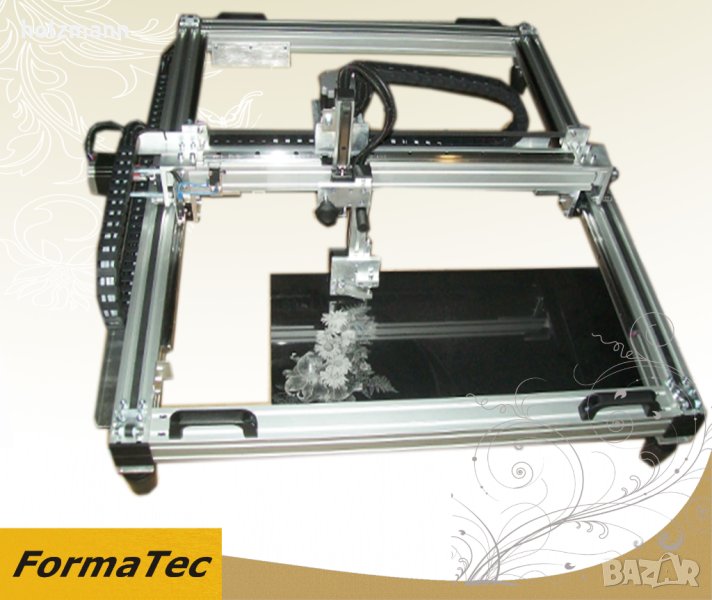 CNC рутер за гравиране на снимки върху гранит и стъкло, cnc цпу рутер, cnc фреза, снимка 1