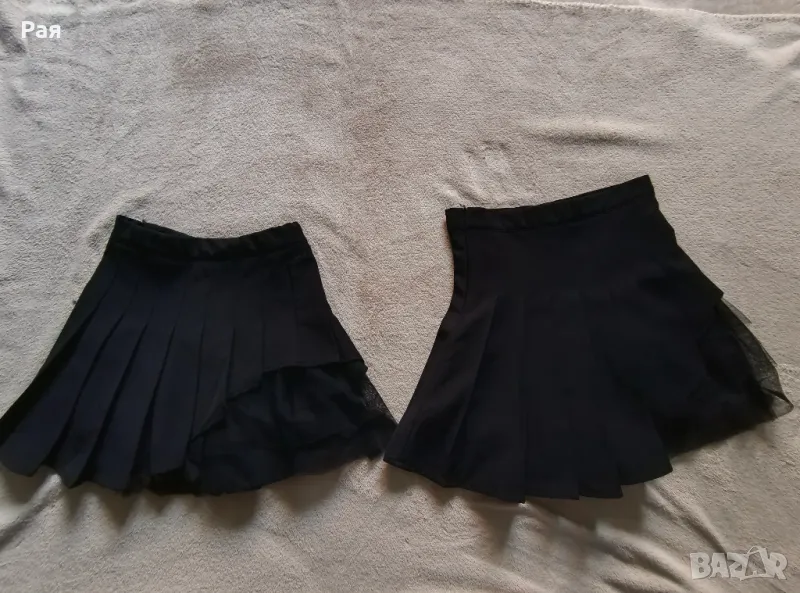 Детски черни поли 122/ 128 см , снимка 1