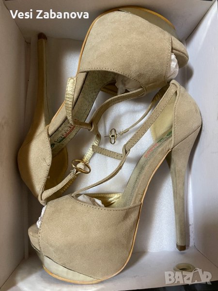 Дамски обувки на ток , снимка 1