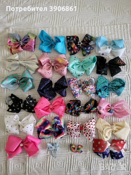 Оригинални панделки за коса Jojo Siwa, снимка 1