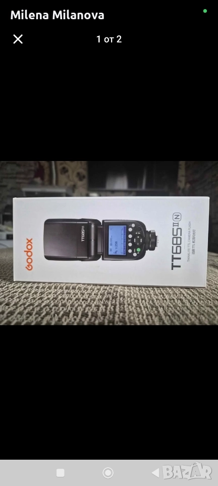 Godox светкавица и синхронизатор, снимка 1