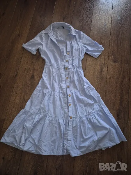 Zara св.синя рокля, снимка 1