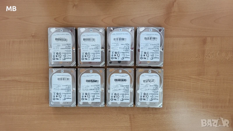8x 1TB 7200rpm 2.5" SAS HDD дискове за сървъри, снимка 1
