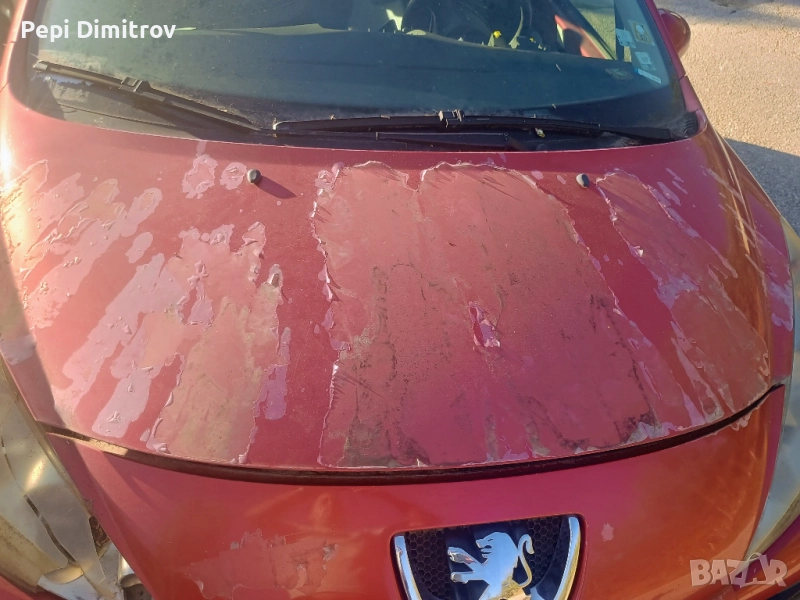 Преден капак Peugeot 207 Hatchback (02.2006 - 12.2015),, снимка 1