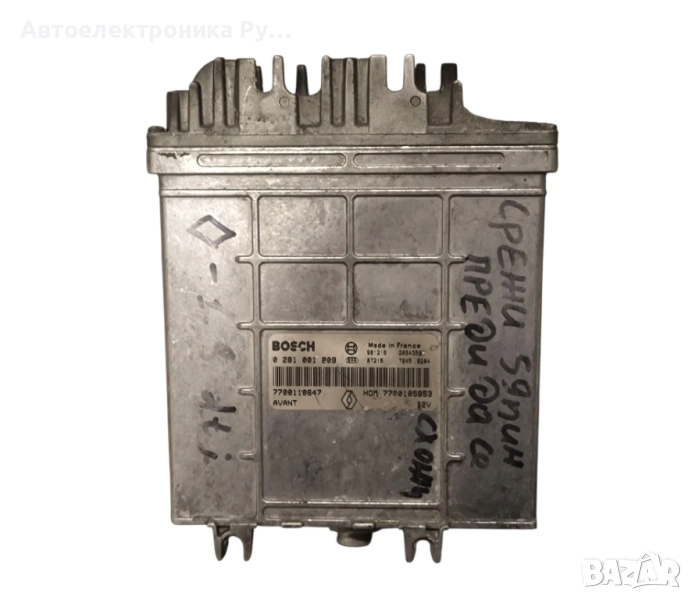 Компютър Renault Scenic 1.9 DTI - 7700109621, 0281001809, 28SA3471, HOM7700105953, снимка 1