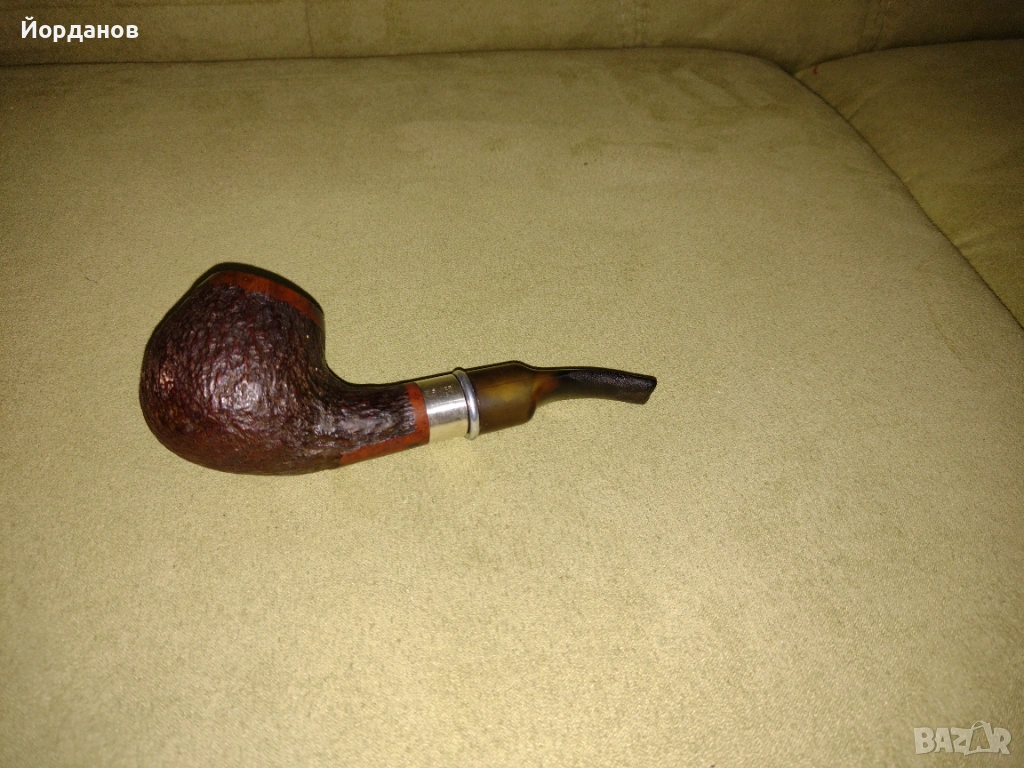 Продавам лула Bellini 01 със сребърни орнаменти 925 проба, снимка 1