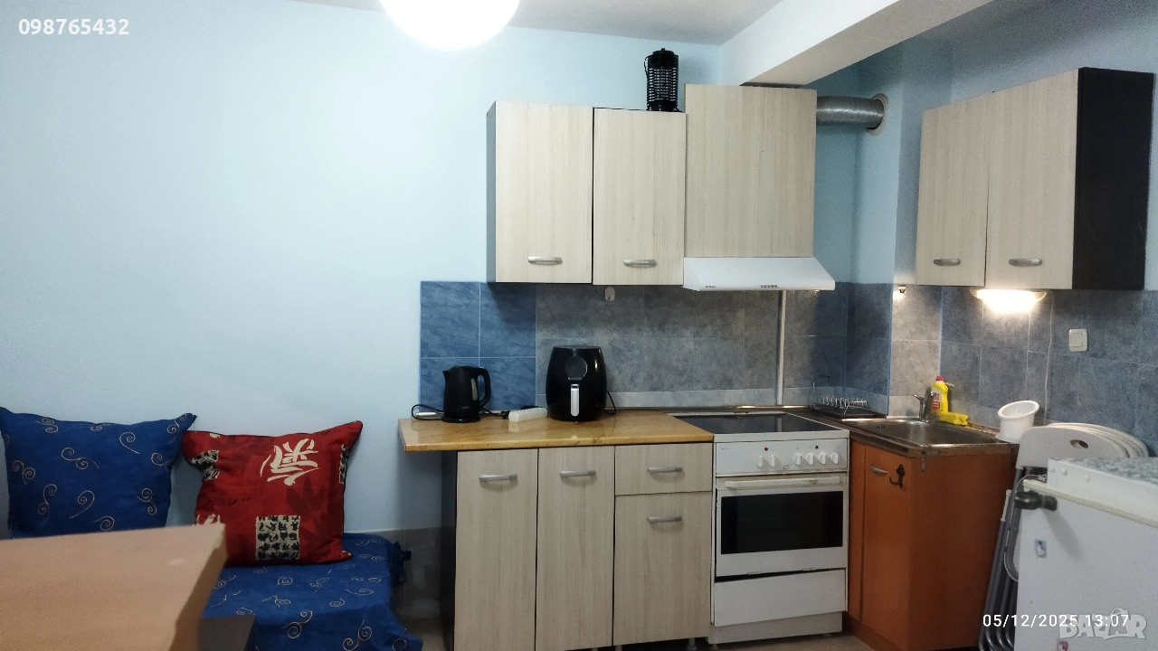 студио под наем целогодишно град Царево кв Василико партер с малък двор , снимка 1