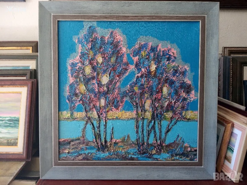 Маслена картина на Николай Ханзъров , снимка 1