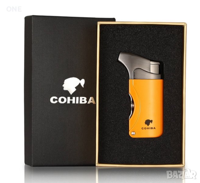 Запалка Cohiba кохиба с пънчер за пури, снимка 1