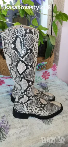 Ботуши Естествена кожа 37 н. , снимка 1