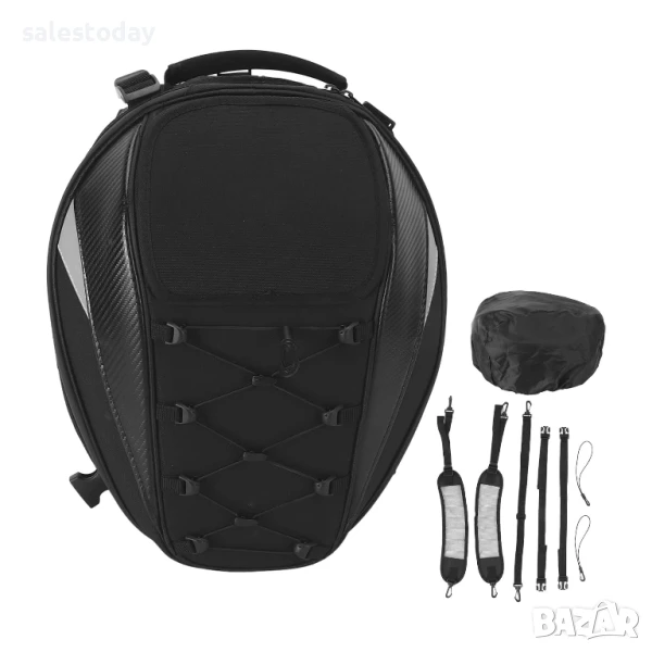 Мото Раница, Водоустойчива чанта за мотор, 43см, снимка 1