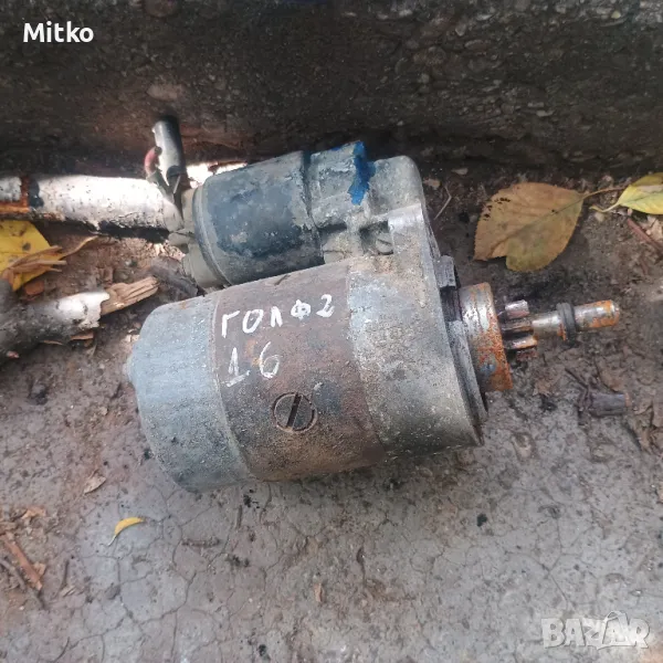 Стартер За Фолксваген Голф 2 1.6Карб. / VW Golf 2 1.6Karb., снимка 1