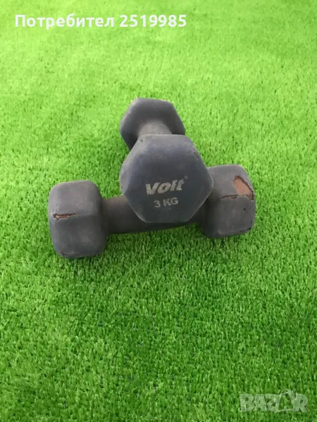 Два броя гирички по 3кг, снимка 1