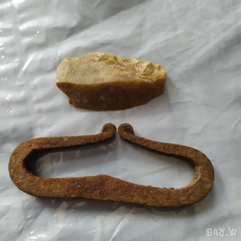 Старо огниво, чакмак, снимка 1