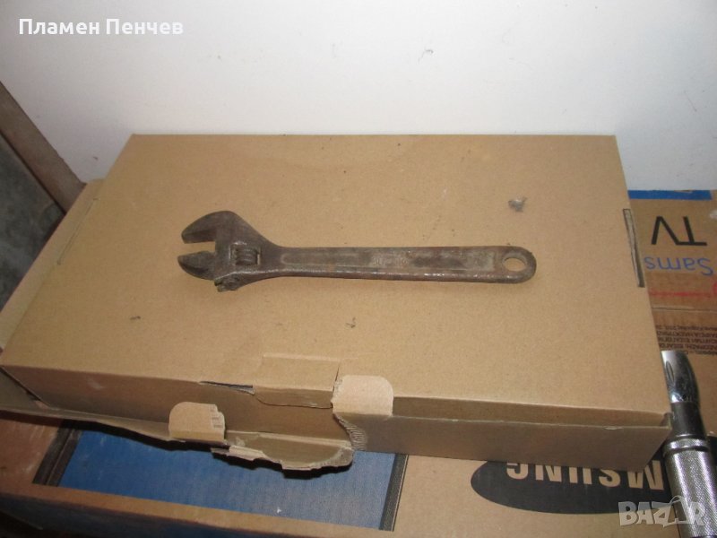 раздвижен ключ - френски, снимка 1