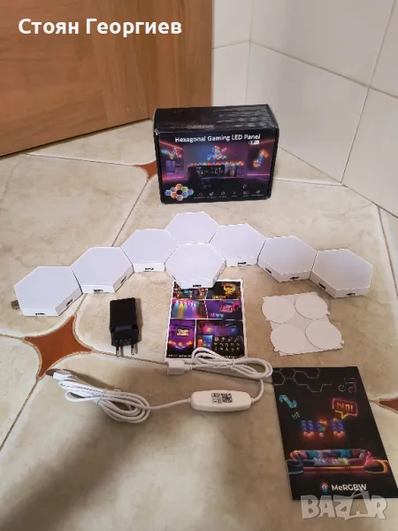 Чисто нови лед панели с дистанционно , снимка 1