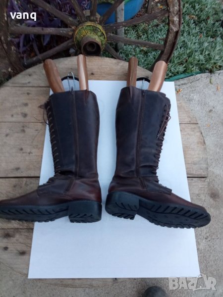 Дамски кубинки от естествена кожа, снимка 1