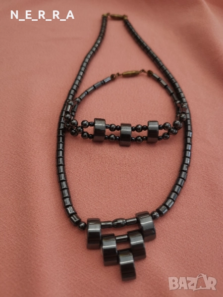 Комплект от хематит, снимка 1