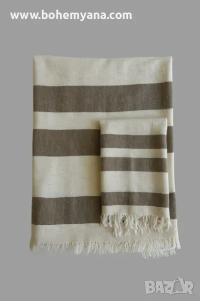 Ленени кърпи – комплект Лешник, снимка 1