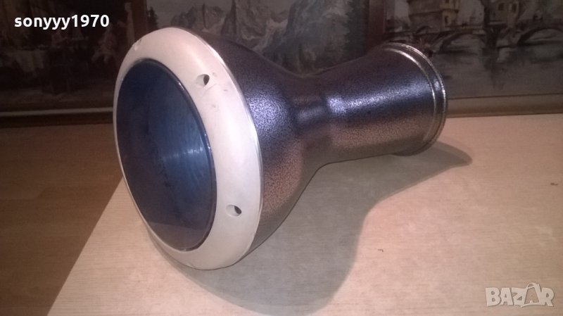 СИВА ПЕРЛА-ТАРАМБУКА 41х26см-МЕТАЛНА-нова от сирия, снимка 1