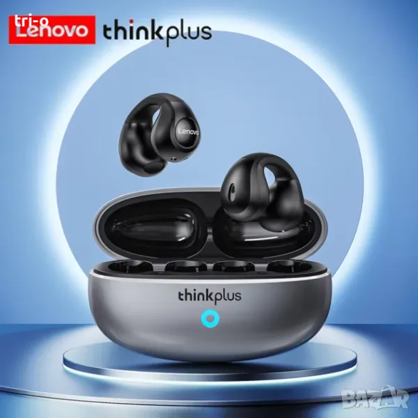 Lenovo XT83II TWS Спортни безжични Bluetooth HD слушалки Дизайн скоба за уши Сензорно управление, снимка 1