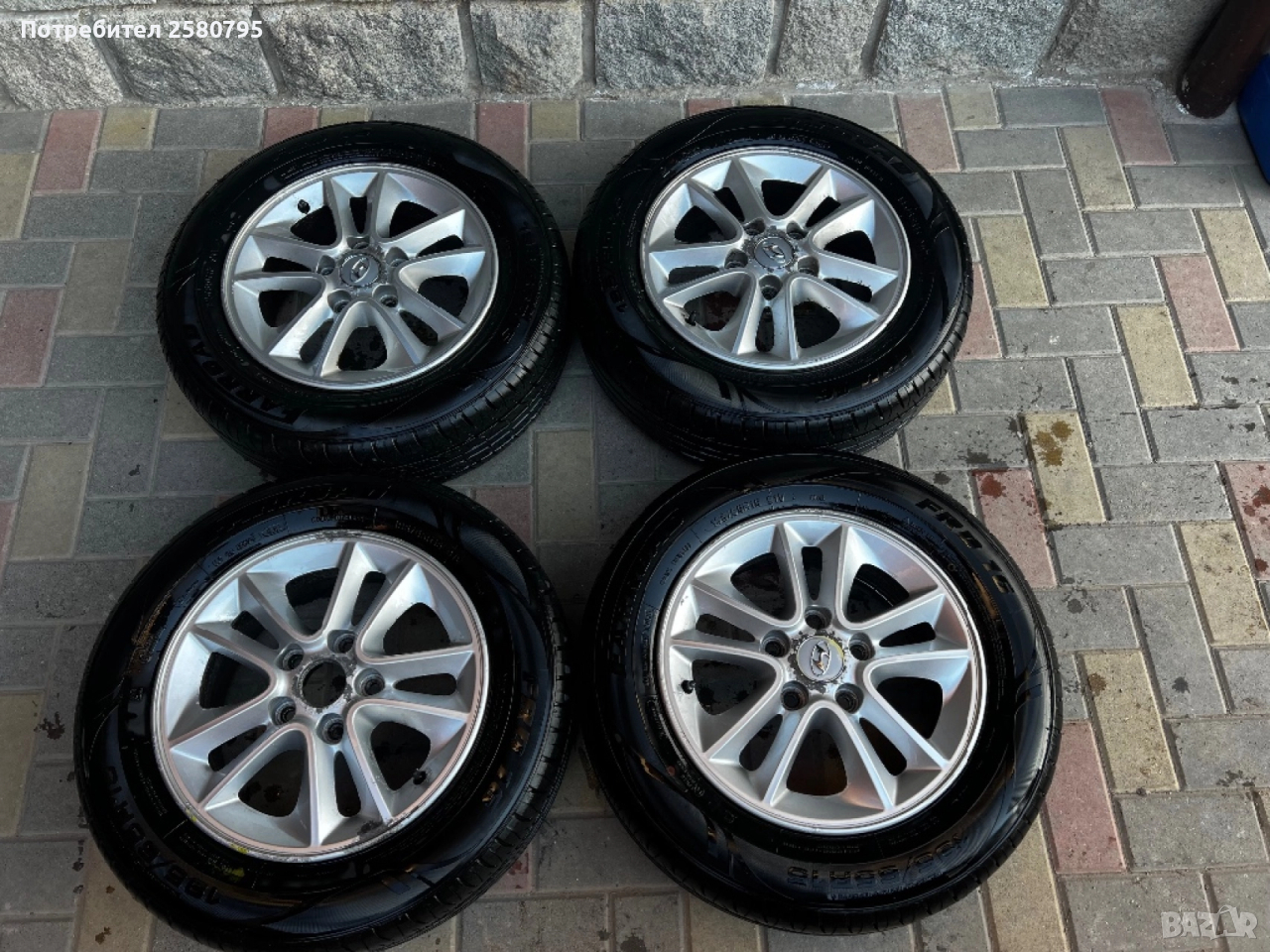 Алуминиеви джанти Hyundai I30 15 цолови, снимка 1