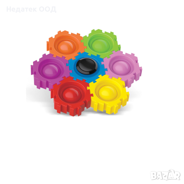 Игра за декомпресия, Анти стрес блок, 11x11cm, снимка 1