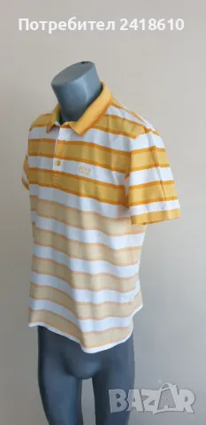 Hugo Boss  Pique Cotton Mens Size 50 / L НОВО! ОРИГИНАЛНА Тениска!, снимка 6 - Тениски - 49404967