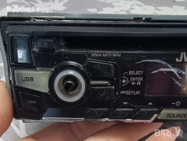 CD за кола JVC KD-R462 , снимка 2 - Аксесоари и консумативи - 48695094