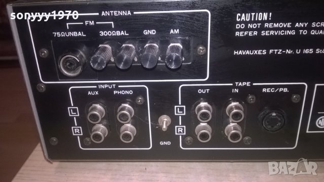 nikko nr-319 stereo receiver-made in japan-внос германия, снимка 14 - Ресийвъри, усилватели, смесителни пултове - 28118987