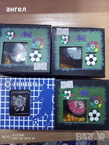 Часовници на футболни отбори, снимка 6 - Друга електроника - 32736689
