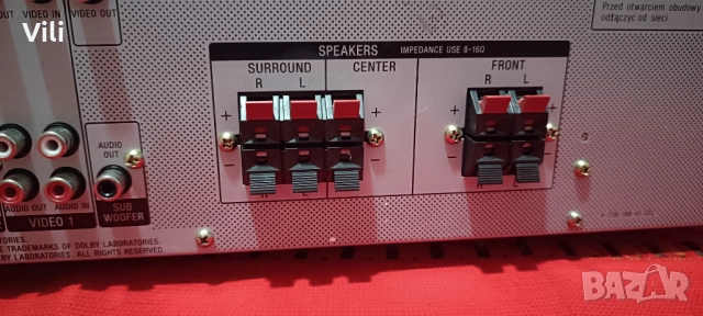 Sony STR-DE485E, снимка 10 - Ресийвъри, усилватели, смесителни пултове - 51797768