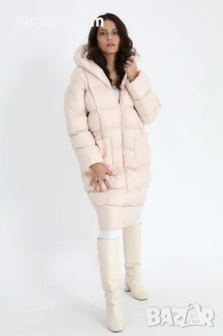 Дълго дамско зимно яке , снимка 2 - Якета - 48299966