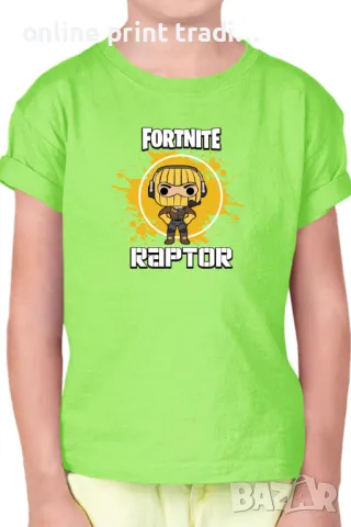 Детска тениска Фортнайт Fortnite Raptor 03, снимка 11 - Детски тениски и потници - 48524273