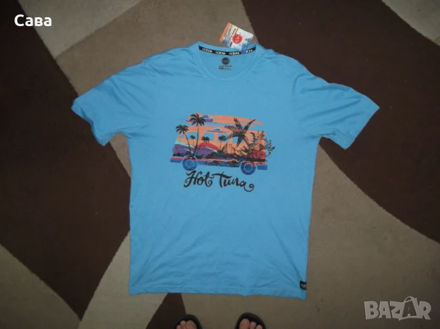 Тениска HOT TUNA  мъжка,2-3ХЛ, снимка 2 - Тениски - 50703490