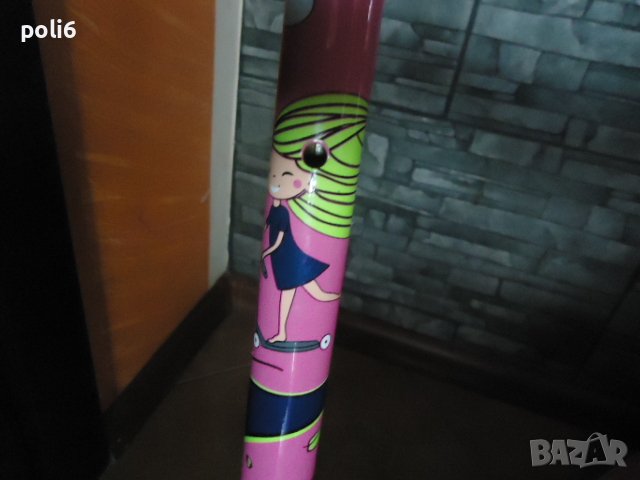 розова тротинетка за момиче , снимка 3 - Скутери и тротинетки - 39018508