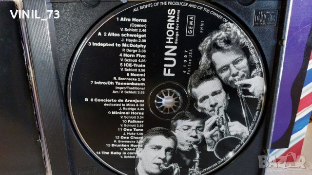 Fun Horns – Songs For Horns, снимка 7 - CD дискове - 44130400