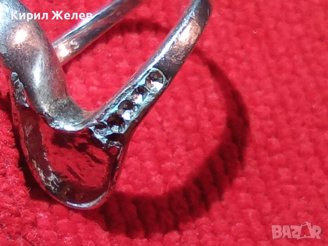 СРЕБЪРЕН АРТ ПРЪСТЕН СРЕБРО 925 ПРОБА СТИЛЕН и КРАСИВ 26299, снимка 3 - Пръстени - 35828311