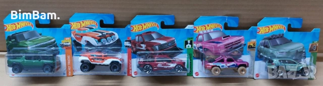Колички Hot Wheels / Хот Уилс - 62 модела / 004, снимка 5 - Коли, камиони, мотори, писти - 51571804